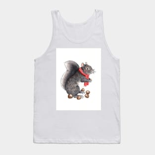 Grey Squirrel Tank Top